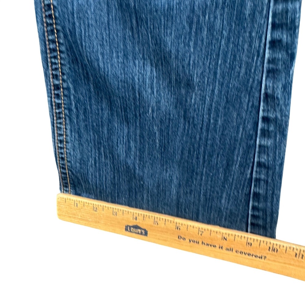 Ariya Y2K Low Rise Flare Jean 13/14 Y2K Distressed Indie Sleaze Fairy‎ Grunge - Picture 11 of 13